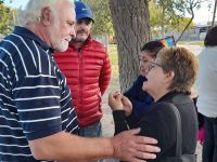 "El Rafa" Zamaro y la UP continuan recorriendo la provincia