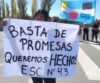 Conflicto en Huergo por una escuela publica en pésimas condiciones