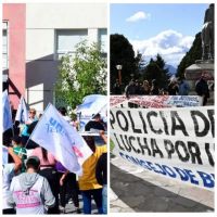 Rio Negro en llamas: Conflicto con los docentes y los retirados de la Policía